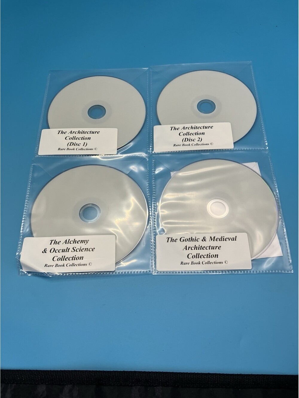 Rate Book Collections on Disc Set Of 4, Gothic Architecture, & Alchemy & Occult